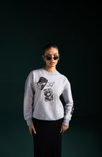 ACID WASH GREY SWEATSHIRT