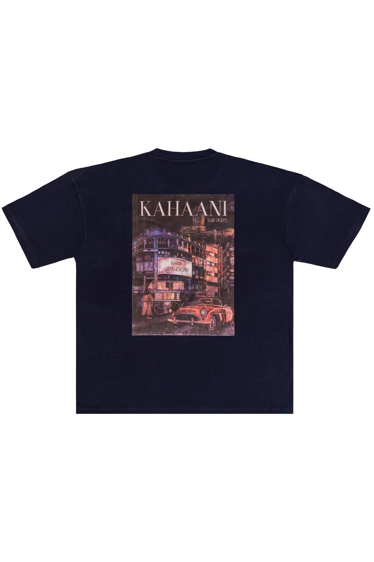 Navy Blue City Tee
